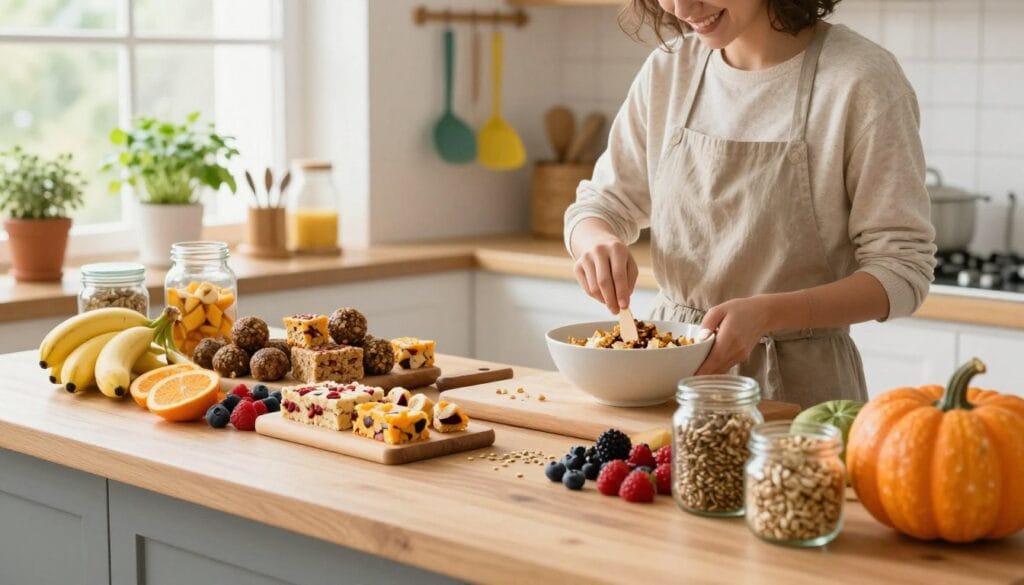 creating healthy snacks with whole ingredients