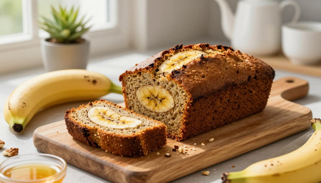 healthy banana bread recipe