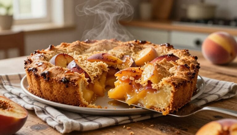 Peach Cobbler Dump Cake