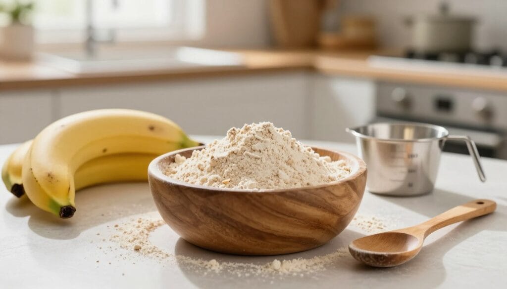 whole wheat flour for banana bread