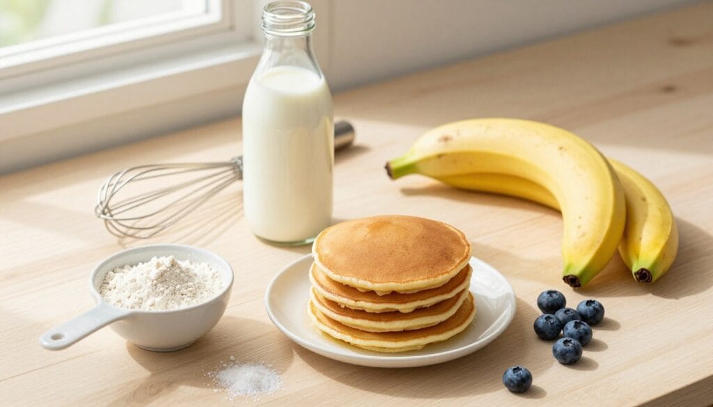baking powder and gluten free pancake ingredients